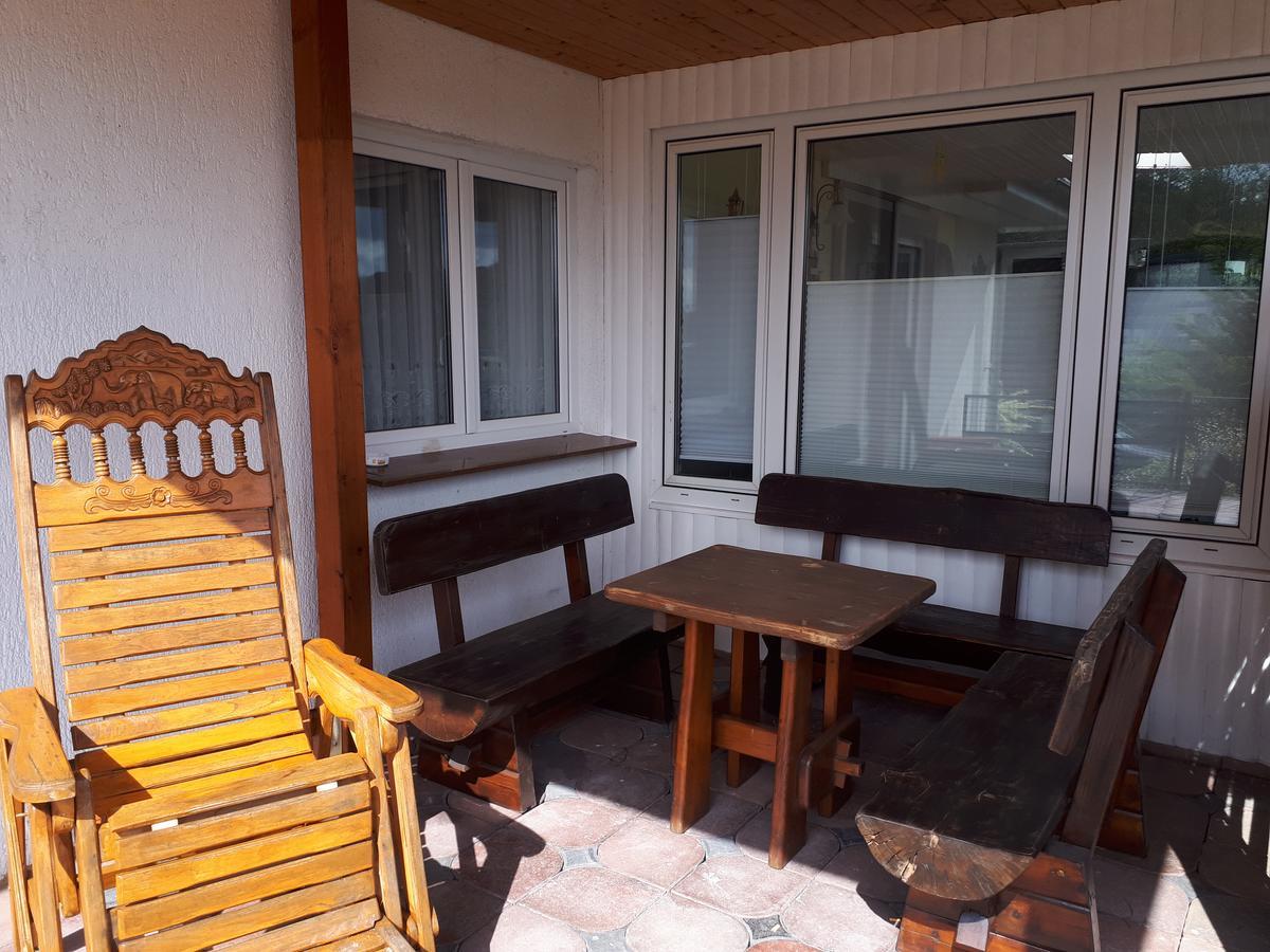 Pension Zum Faesschen Raben Steinfeld Esterno foto